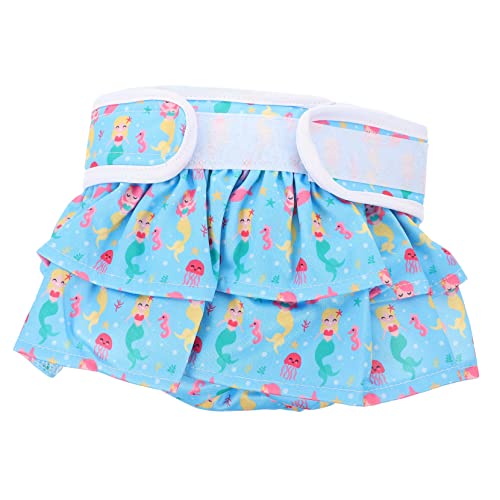 TOBBOMEY Hundewindel Hunde Unterhose Hunde windel Hundehöschen Dog Diapers Windeln für Hunde weiblich Windeln für Hündinnen Windelhose für Hundewelpen Hygienewindel für Haustiere TPU Blue TOBBOMEY Hundewindel Hunde Unterhose Hunde windel Hundehöschen Dog Diapers Windeln für Hunde weiblich Windeln für Hündinnen Windelhose für Hundewelpen Hygienewindel für Haustiere TPU Blue von TOBBOMEY