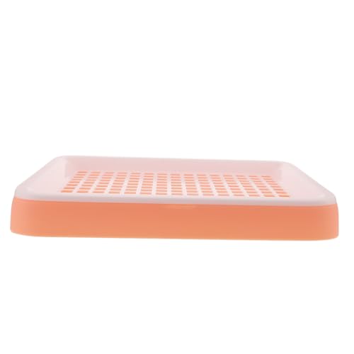 TOBBOMEY Kaninchen Toilette aus Langlebigem mit Abnehmbarem Kompakte Auslaufsichere Kleintier Toilette für Kaninchen Meerschweinchen Hamster und Chinchilla Hygienisch und Einfach zu von TOBBOMEY