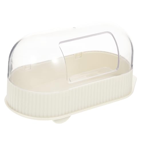 TOBBOMEY Delikate Hamsterbadewanne Transparentes Sandbad Für Kleine Haustiere Multifunktional Als Toilette Nutzbar Leicht Zu Reinigen Und Platzsparend Für Chinchillas Und Zwerghamster TOBBOMEY Delikate Hamsterbadewanne Transparentes Sandbad Für Kleine Haustiere Multifunktional Als Toilette Nutzbar Leicht Zu Reinigen Und Platzsparend Für Chinchillas Und Zwerghamster von TOBBOMEY