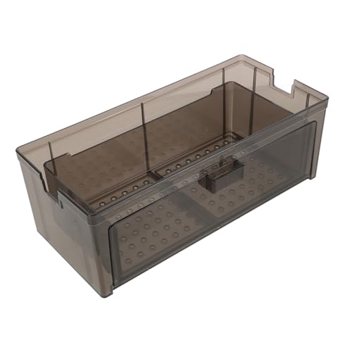 TOBBOMEY Kasten Tropfbox Außenfilter für Aquarien Bodenfilter für Aquarien Filtermedien für Aquarien Aquariumfilter Tropffilterbox wasseraufbereitung Aquarienbedarf Aquariumzubehör Abs Grey von TOBBOMEY