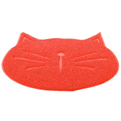 TOBBOMEY Katzenförmige Matte, Futtermatte, Welpenfuttermatte, Fütterungszubehör, Hundenapfmatte, Fütterungszubehör, Katzenfuttermatte, Hundefuttermatte, Tierfuttermatte, Hundezubehör, von TOBBOMEY