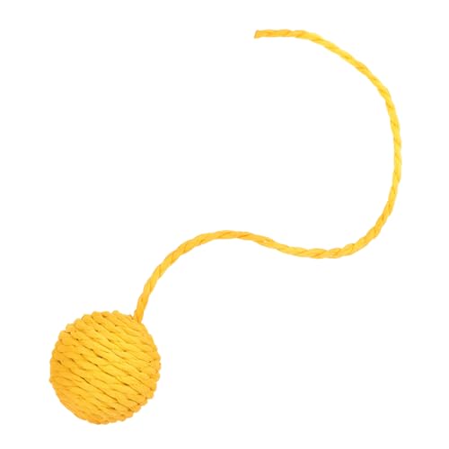 TOBBOMEY Katzenkratzbaum Zubehör Sisal Spielball mit Ersatzball für Kletterbaum Katzen Krallenpflege und Interaktive Beschäftigung für Katzen und Kätzchen TOBBOMEY Katzenkratzbaum Zubehör Sisal Spielball mit Ersatzball für Kletterbaum Katzen Krallenpflege und Interaktive Beschäftigung für Katzen und Kätzchen von TOBBOMEY