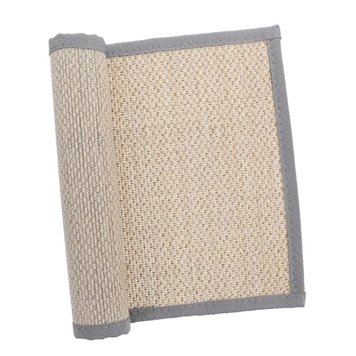 TOBBOMEY Kratzmatte Für Katzen Selbstklebende Kratzfläche Mit Spiralnägeln Zur Sicheren Befestigung Möbel Und Sofa-Schutz Vertikales Design Für Gesundes Kratzen von TOBBOMEY