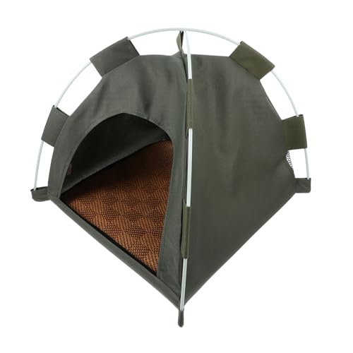 TOBBOMEY Katzenzelt Outdoor Haustierzelt Katzenhaus Indoor Waschbares Katzennest Dekoratives Kätzchenhaus Home Katzenunterschlupf TOBBOMEY Katzenzelt Outdoor Haustierzelt Katzenhaus Indoor Waschbares Katzennest Dekoratives Kätzchenhaus Home Katzenunterschlupf von TOBBOMEY