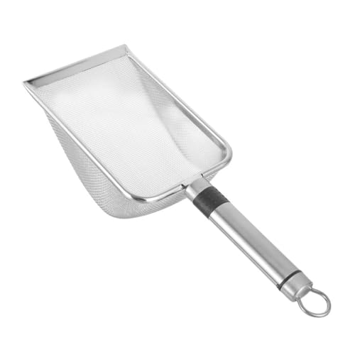 TOBBOMEY Metal Litter Scooper Katzenstreuschaufel Mit Sifter Für Katzenklo Robust Und Langlebig Effektiven Von Katzenstreu Und Abfällen von TOBBOMEY