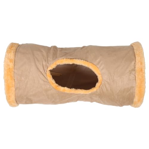 TOBBOMEY Katzentunnel, Hasentunnel, Katzenröhren Und Tunnel, Katzen Hindernisparcours, Katzenspieltunnel Für Hauskatzen, Welpentunnel, Kaninchentunnel, Tragbarer Katzenspieltunnel, von TOBBOMEY
