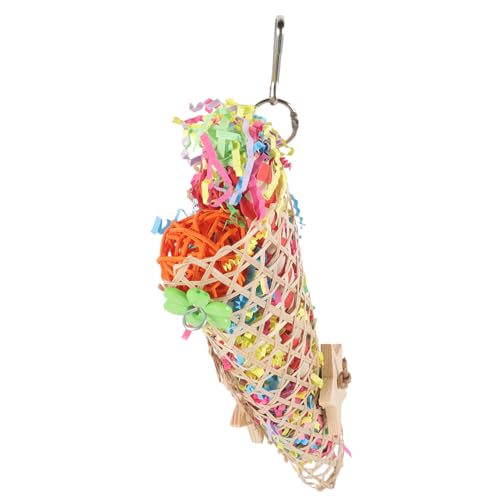 TOBBOMEY Papageien Spielzeug Rattan Kauspielzeug Für Große Vögel Langlebig Und Bissfest Beschäftigung Und des Spielverhaltens Einfach Zu Befestigen Im Vogelkäfig TOBBOMEY Papageien Spielzeug Rattan Kauspielzeug Für Große Vögel Langlebig Und Bissfest Beschäftigung Und des Spielverhaltens Einfach Zu Befestigen Im Vogelkäfig von TOBBOMEY