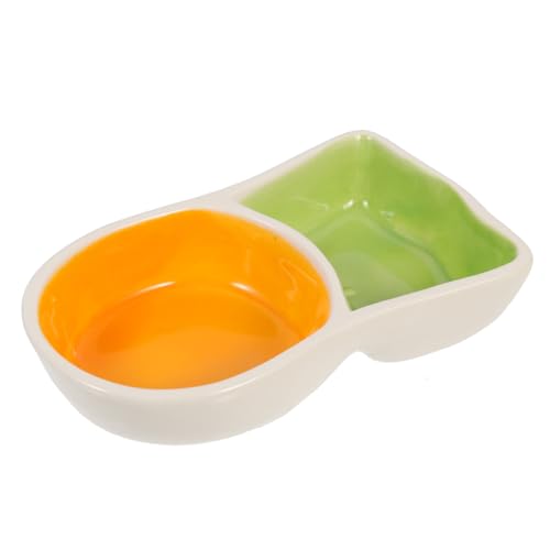 TOBBOMEY Keramik Futternapf für Hamster und Kleintiere Karottenform Langlebig Sicher und Leicht zu Reinigen als Futter Wassernapf für Meerschweinchen Chinchillas und Kleine Haustiere TOBBOMEY Keramik Futternapf für Hamster und Kleintiere Karottenform Langlebig Sicher und Leicht zu Reinigen als Futter Wassernapf für Meerschweinchen Chinchillas und Kleine Haustiere von TOBBOMEY