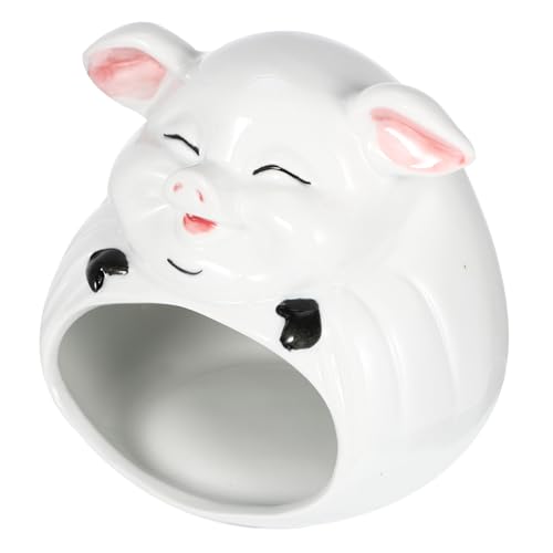 TOBBOMEY Keramik Hamster Versteck Cartoon Tiere Kühlendes Haustiernest Kleintier Höhle Schlafhaus Für Hamster Chinchilla Meerschweinchen Ganzjährig Gebrauch TOBBOMEY Keramik Hamster Versteck Cartoon Tiere Kühlendes Haustiernest Kleintier Höhle Schlafhaus Für Hamster Chinchilla Meerschweinchen Ganzjährig Gebrauch von TOBBOMEY