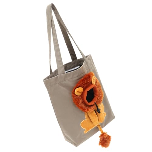 TOBBOMEY Kleine Haustier Tragetasche aus Canvas Single Shoulder Bag für Katzen und Kleine Hunde Atmungsaktiv mit Kopföffnung Praktische Umhängetasche für Outdoor und Reisen TOBBOMEY Kleine Haustier Tragetasche aus Canvas Single Shoulder Bag für Katzen und Kleine Hunde Atmungsaktiv mit Kopföffnung Praktische Umhängetasche für Outdoor und Reisen von TOBBOMEY