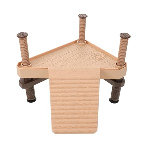 TOBBOMEY Kletterplattform Für Schildkrötenbecken, Schildkrötenbecken Dekoration, Holz Sonnenplattform, Schildkrötenzubehör Für Das Becken, Schildkrötenbedarf, Schildkrötenbecken TOBBOMEY Kletterplattform Für Schildkrötenbecken, Schildkrötenbecken Dekoration, Holz Sonnenplattform, Schildkrötenzubehör Für Das Becken, Schildkrötenbedarf, Schildkrötenbecken von TOBBOMEY