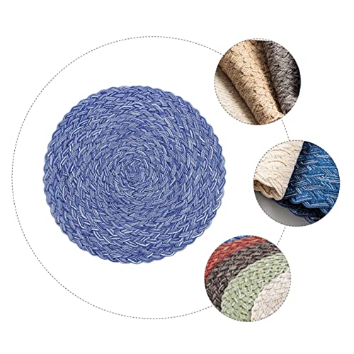 TOBBOMEY Kratzmatte Katze Rund Atmungsaktive Kratzunterlage mit Krallenpflege Multifunktionale Katzenspielmatte und Kuschelkissen Langlebiges Kratzbrett für Möbel Zufällige Zufällige Farbe von TOBBOMEY