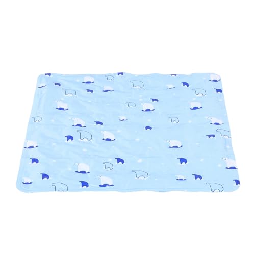 TOBBOMEY Kühlmatte für Katzen Haustier Eiskissen mit Bärenmuster Komfortable und Praktische Kühlmatte für Kleine und Große zu Reinigen und Wiederverwendbar TOBBOMEY Kühlmatte für Katzen Haustier Eiskissen mit Bärenmuster Komfortable und Praktische Kühlmatte für Kleine und Große zu Reinigen und Wiederverwendbar von TOBBOMEY