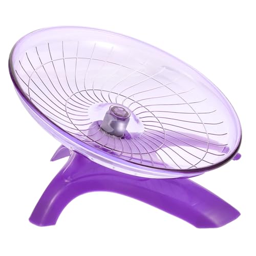 TOBBOMEY Geräuschloses Hamsterrad-Spielzeug Großes Chinchilla-laufrad Glatte Kanten für Ratten Igel Haustierkäfig-zubehör TOBBOMEY Geräuschloses Hamsterrad-Spielzeug Großes Chinchilla-laufrad Glatte Kanten für Ratten Igel Haustierkäfig-zubehör von TOBBOMEY