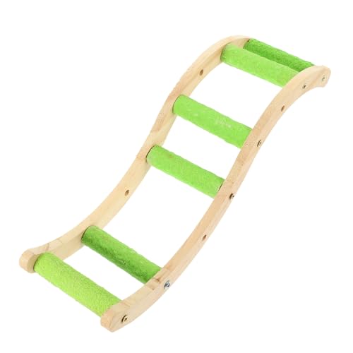 TOBBOMEY Vogel Kletterleiter Aus Holz Für Kleintiere Kreatives Spielzeug Für Wellensittiche Hamster Co Bequeme Installation Fördert Bewegung Gesundheit Für Käfige Spielbereiche TOBBOMEY Vogel Kletterleiter Aus Holz Für Kleintiere Kreatives Spielzeug Für Wellensittiche Hamster Co Bequeme Installation Fördert Bewegung Gesundheit Für Käfige Spielbereiche von TOBBOMEY