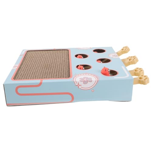 TOBBOMEY Lustige Katze Kratzspielzeug Interaktive Katze Teaser Spielzeug Katze Whack Spielzeug Katze Kratzer Spielzeug TOBBOMEY Lustige Katze Kratzspielzeug Interaktive Katze Teaser Spielzeug Katze Whack Spielzeug Katze Kratzer Spielzeug von TOBBOMEY