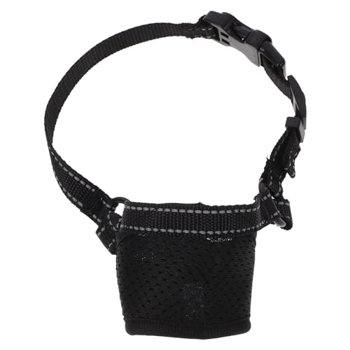 TOBBOMEY Hundebedarf Maulkorb Aus Polyester für und Große Hunde Verhindert Beißen Kauen und Bellen Maske Leicht Zu Reinigen Bequeme Passform TOBBOMEY Hundebedarf Maulkorb Aus Polyester für und Große Hunde Verhindert Beißen Kauen und Bellen Maske Leicht Zu Reinigen Bequeme Passform von TOBBOMEY
