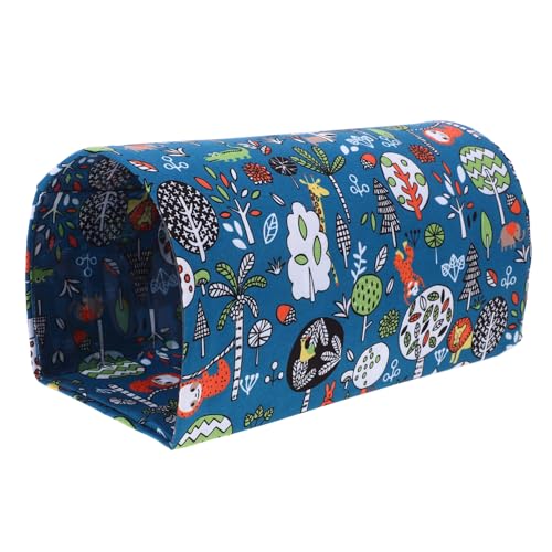 TOBBOMEY Meerschweinchen Tunnelzelt, Meerschweinchen Versteck, Versteck, Tunnelspielzeug, Hamster Winternest, Ruhetunnel Für Kleine Haustiere, Hamster Versteck, Wintertunnelnest, Hamster von TOBBOMEY