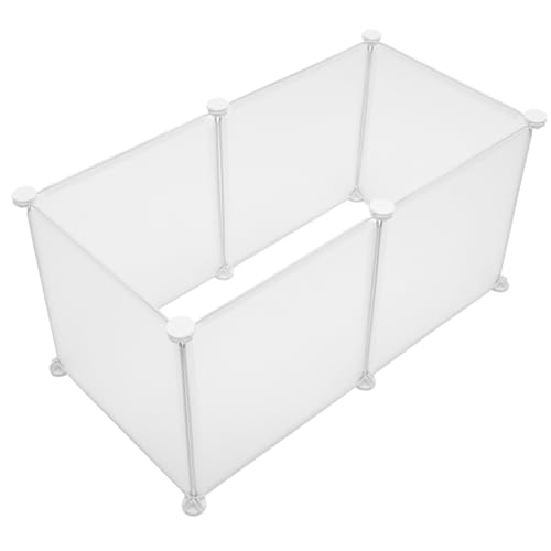 TOBBOMEY Mini Haustierzaun Praktisch für Hamster Kaninchen Igel Robustes Freilaufgehege für Drinnen und Draußen Installieren Vielseitig als Kleintiergehege Geeignet TOBBOMEY Mini Haustierzaun Praktisch für Hamster Kaninchen Igel Robustes Freilaufgehege für Drinnen und Draußen Installieren Vielseitig als Kleintiergehege Geeignet von TOBBOMEY