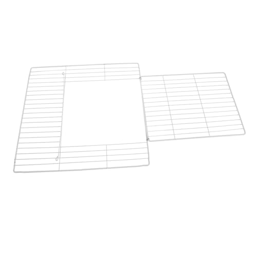 TOBBOMEY Modulares Katzennetz Türpanel mit Innenschwenkfunktion Dichtes Mesh für Sichere Kleintierkäfig Erweiterung Einfach Montierbar für Katzen Kaninchen und Kleine Haustiere von TOBBOMEY