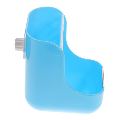 TOBBOMEY Multifunktionaler Kaninchen Futterspender Hängend mit Großem Fassungsvermögen Kunststoff Futterhalter für Meerschweinchen Chinchillas und Kleine Nager Platzsparend und Robust Blau TOBBOMEY Multifunktionaler Kaninchen Futterspender Hängend mit Großem Fassungsvermögen Kunststoff Futterhalter für Meerschweinchen Chinchillas und Kleine Nager Platzsparend und Robust Blau von TOBBOMEY