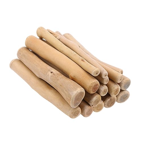 TOBBOMEY 250g Holz Natürlich Für Aquarium Dekoration Holzornament Bastelmaterial Holz Stange Unfertiges Holzhandwerk von TOBBOMEY