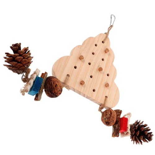 TOBBOMEY Papagei Kauspielzeug Vogelkäfig Spielzeug Vogel Beißspielzeug Hängendes Vogelspielzeug Kreatives Vogelspielzeug Vogel Relief TOBBOMEY Papagei Kauspielzeug Vogelkäfig Spielzeug Vogel Beißspielzeug Hängendes Vogelspielzeug Kreatives Vogelspielzeug Vogel Relief von TOBBOMEY