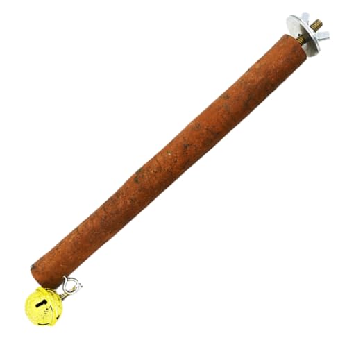 TOBBOMEY Papageien Stehstange, Vogel Holzständer, Vogelkäfig Stick, Sitzstangen Für Vogelkäfige, Vogel Beißstab, Vogel Papagei Sitzstangenständer, Sittich Holz Sitzstange, Holz Vogel von TOBBOMEY