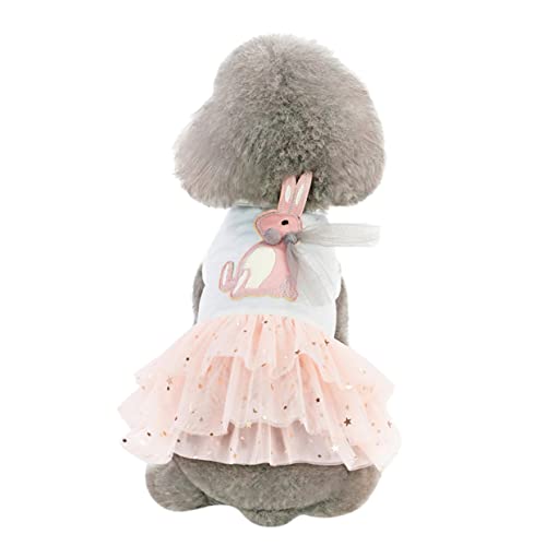 TOBBOMEY Elegantes Tutu-Kleid Für Tzu – Hundekleidung Haustierrock Partykleidung Für Draußen von TOBBOMEY