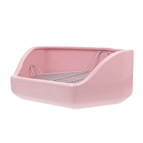 TOBBOMEY Pentagonale Kaninchen-toiletten- -Hamster-wc-Keramik-Anti-TIPP-Toilette Für Haustiere TOBBOMEY Pentagonale Kaninchen-toiletten- -Hamster-wc-Keramik-Anti-TIPP-Toilette Für Haustiere von TOBBOMEY