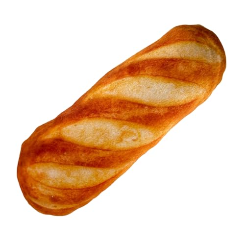 TOBBOMEY Plüsch Katzenspielzeug Katzenkissen mit Katzengras Catmint Bread Simulation Interaktives Emulational Bread Toy für Wohnungskatzen Lebhaftes Katzen Teaser Kissen aus Weichem TOBBOMEY Plüsch Katzenspielzeug Katzenkissen mit Katzengras Catmint Bread Simulation Interaktives Emulational Bread Toy für Wohnungskatzen Lebhaftes Katzen Teaser Kissen aus Weichem von TOBBOMEY