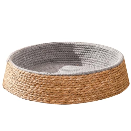 TOBBOMEY Rattan Haustierbett, Katzenhaus, Gewebtes Haustierhaus, Haustier Katzennest, Kleines Welpenbett, Haustiernest, Haustier Hundenest, Katzenschlafbett, Katzen Rattanbett, Rattan TOBBOMEY Rattan Haustierbett, Katzenhaus, Gewebtes Haustierhaus, Haustier Katzennest, Kleines Welpenbett, Haustiernest, Haustier Hundenest, Katzenschlafbett, Katzen Rattanbett, Rattan von TOBBOMEY