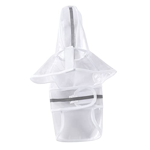 TOBBOMEY Haustier-Regenmantel für Große Hunde Regenjacke mit Kapuze Reflektierender Streifen TOBBOMEY Haustier-Regenmantel für Große Hunde Regenjacke mit Kapuze Reflektierender Streifen von TOBBOMEY