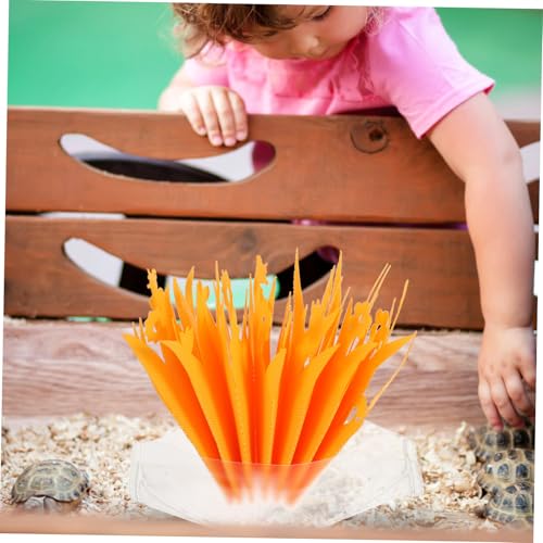 TOBBOMEY Reptilien Luftbefeuchter Pflanzenform Natürlicher Feuchtigkeitsspender für Terrarien und Landschildkröten Freigehege Dekoration stromfrei Faltbar und Sicher für Haustiere TOBBOMEY Reptilien Luftbefeuchter Pflanzenform Natürlicher Feuchtigkeitsspender für Terrarien und Landschildkröten Freigehege Dekoration stromfrei Faltbar und Sicher für Haustiere von TOBBOMEY