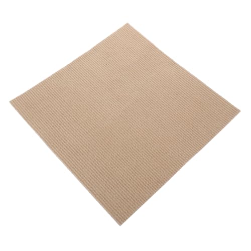 TOBBOMEY Selbstklebende Teppichunterlage, Kratzunterlage Für Katzenspielzeug, Selbstklebender Teppich Für Katzenbäume, Kratzmatten, Katzenbäume, Ersatz Kratzunterlagen, Katzenkrallen von TOBBOMEY
