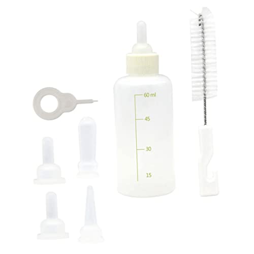 TOBBOMEY Teiliges Haustier Milchflaschen Kleine Fütterungsflaschen aus Sicherem Material Geeignet für Kätzchen Welpen und Kleine Haustiere Wiederverwendbar Kompakt und Bruchsicher Einfache TOBBOMEY Teiliges Haustier Milchflaschen Kleine Fütterungsflaschen aus Sicherem Material Geeignet für Kätzchen Welpen und Kleine Haustiere Wiederverwendbar Kompakt und Bruchsicher Einfache von TOBBOMEY