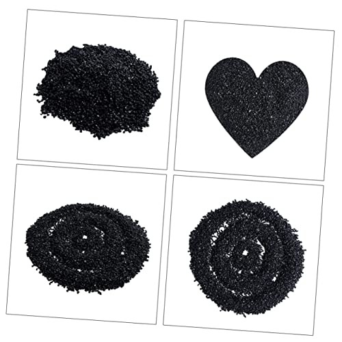 TOBBOMEY 100 G Kristallsteine 2 Mm Schwarz Zur Schmuckherstellung Dekoration Metaphysisches Chakra von TOBBOMEY