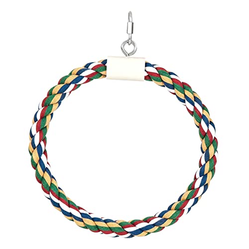 TOBBOMEY Vogelbiss Spielzeug nager Spielzeug kleintierspielzeug Papageien-Spielzeug Papageienzubehör Sittichkäfig Vogelbaum Papageienspielzeug zum Aufhängen Papageienbissspielzeug Colorful von TOBBOMEY