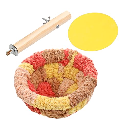 TOBBOMEY Warme Bett Vogel Käfig Montieren Gemütliche Sittich Nest Plüsch Vogel Liefert Für TOBBOMEY Warme Bett Vogel Käfig Montieren Gemütliche Sittich Nest Plüsch Vogel Liefert Für von TOBBOMEY