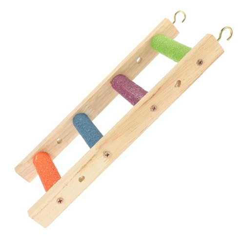 TOBBOMEY Kletterleiter Für Vögel Und Hamster Aus Strapazierfähigem Stufig Für Papageien Nymphensittiche Und Kleine Nagetiere Sicheres Spielzeug Zur Krallenpflege Spielen TOBBOMEY Kletterleiter Für Vögel Und Hamster Aus Strapazierfähigem Stufig Für Papageien Nymphensittiche Und Kleine Nagetiere Sicheres Spielzeug Zur Krallenpflege Spielen von TOBBOMEY
