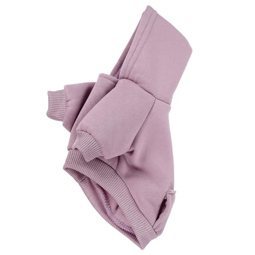 TOBBOMEY Welpen Sweatshirt, Hundekostüm, Hundemantel, Wärmende Hundekleidung, Welpenkostüm, Warmhaltender Hunde Hoodie, Hunde Sweatshirt, Hundekleidung, Winddichte Haustierkleidung, von TOBBOMEY