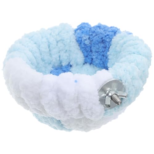 TOBBOMEY Vogelnest für Papageien Plüschbett Fleece-vogelhaus Multifunktionales Design für Außenkäfige Finken Hamster TOBBOMEY Vogelnest für Papageien Plüschbett Fleece-vogelhaus Multifunktionales Design für Außenkäfige Finken Hamster von TOBBOMEY