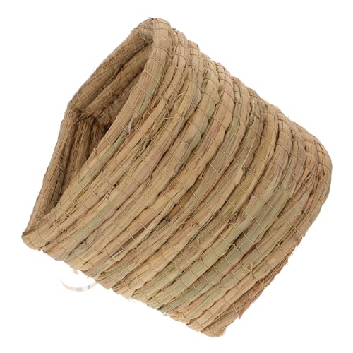 TOBBOMEY Woven Nest Kleintier Schlafhaus Nagerhaus Meerschweinchen Kaninchen Häuschen Kleintiere Schlafunterlage Pads Haustiere Sicher Komfortabel TOBBOMEY Woven Nest Kleintier Schlafhaus Nagerhaus Meerschweinchen Kaninchen Häuschen Kleintiere Schlafunterlage Pads Haustiere Sicher Komfortabel von TOBBOMEY