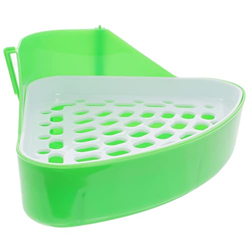 TOBBOMEY Kleintiertoilette Katzentoilette Für Hamster Eichhörnchen Doppellagiges Design TOBBOMEY Kleintiertoilette Katzentoilette Für Hamster Eichhörnchen Doppellagiges Design von TOBBOMEY