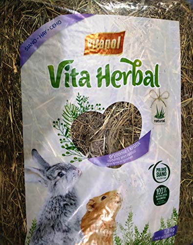 TODOPETS Heu mit Kamille 1,20 kg Vita Herbal von Vitapol