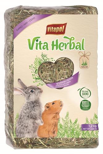 TODOPETS Heu mit Kamille 1,20 kg - Premium Siano für Nagetiere von Vitapol