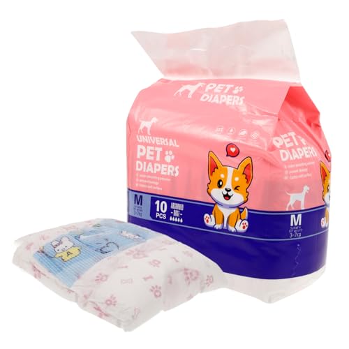 TOGEVAL Windel für weibliche Hunde Periodenhose für Hunde Windelhose für Welpen Damenbinden Bequeme auslaufsichere Hundehose aus Baumwolle TOGEVAL Windel für weibliche Hunde Periodenhose für Hunde Windelhose für Welpen Damenbinden Bequeme auslaufsichere Hundehose aus Baumwolle von TOGEVAL