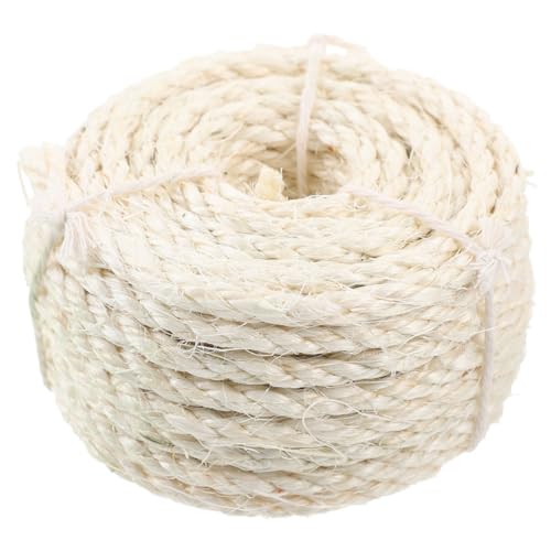 TOGEVAL Kratzsäule Für Katzen 1 Rolle Kratzseil Für Den Täglichen Gebrauch Sisal Verschleißfestes Seil Seil Für Den Täglichen Gebrauch DIY Kratzseil Für Katzen Katzenzubehör Indoor TOGEVAL Kratzsäule Für Katzen 1 Rolle Kratzseil Für Den Täglichen Gebrauch Sisal Verschleißfestes Seil Seil Für Den Täglichen Gebrauch DIY Kratzseil Für Katzen Katzenzubehör Indoor von TOGEVAL