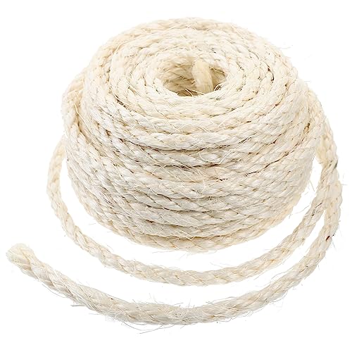 TOGEVAL 1 Rolle Von Katzenbaumseil-kee-resistenter Hanfseil Katze Kratzenseil Nach Sisal Seil TOGEVAL 1 Rolle Von Katzenbaumseil-kee-resistenter Hanfseil Katze Kratzenseil Nach Sisal Seil von TOGEVAL
