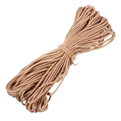 TOGEVAL 1 STK Hanfseil Katzenkratzbaum Sisalseil Ersatz Für Katzenkratzbaum Katze Kratzt Turmseil Ersatz-kratzbaum DIY Seil Katzenseil Katzengreifsäulenseil Jute Beige TOGEVAL 1 STK Hanfseil Katzenkratzbaum Sisalseil Ersatz Für Katzenkratzbaum Katze Kratzt Turmseil Ersatz-kratzbaum DIY Seil Katzenseil Katzengreifsäulenseil Jute Beige von TOGEVAL